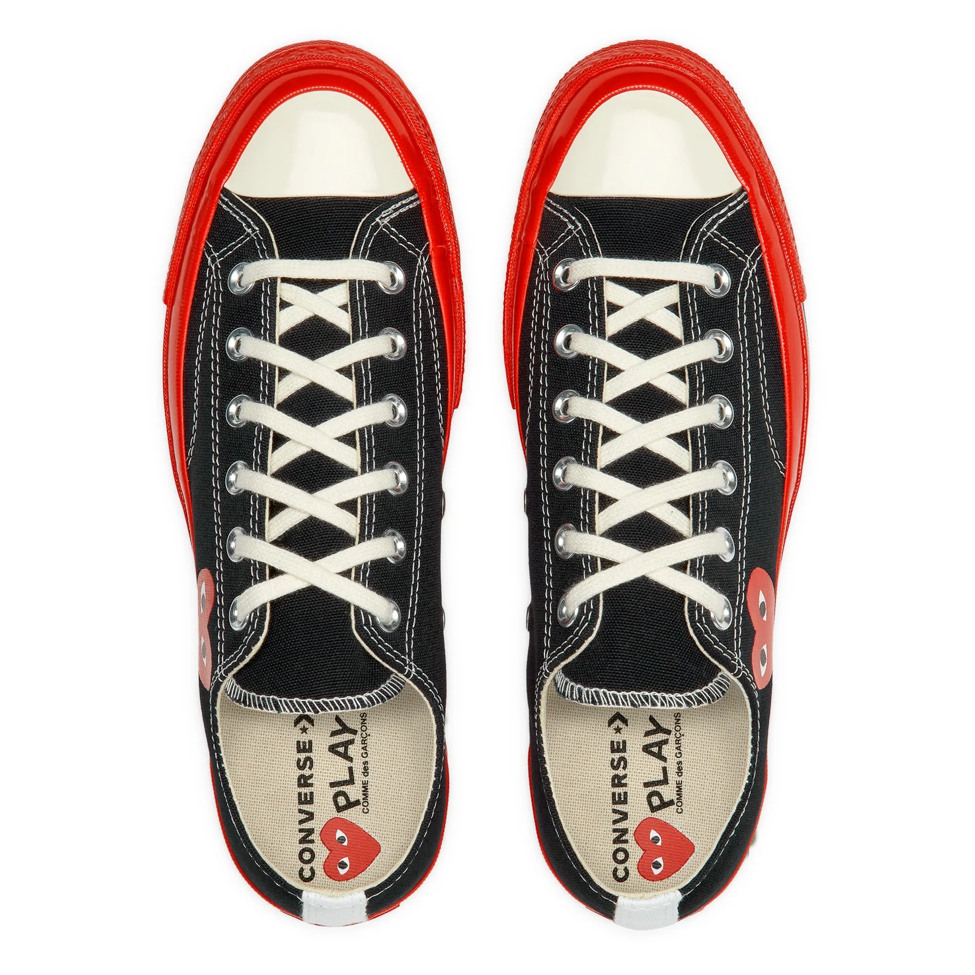 Play Converse  Chuck 70 Low Top Red/Black 