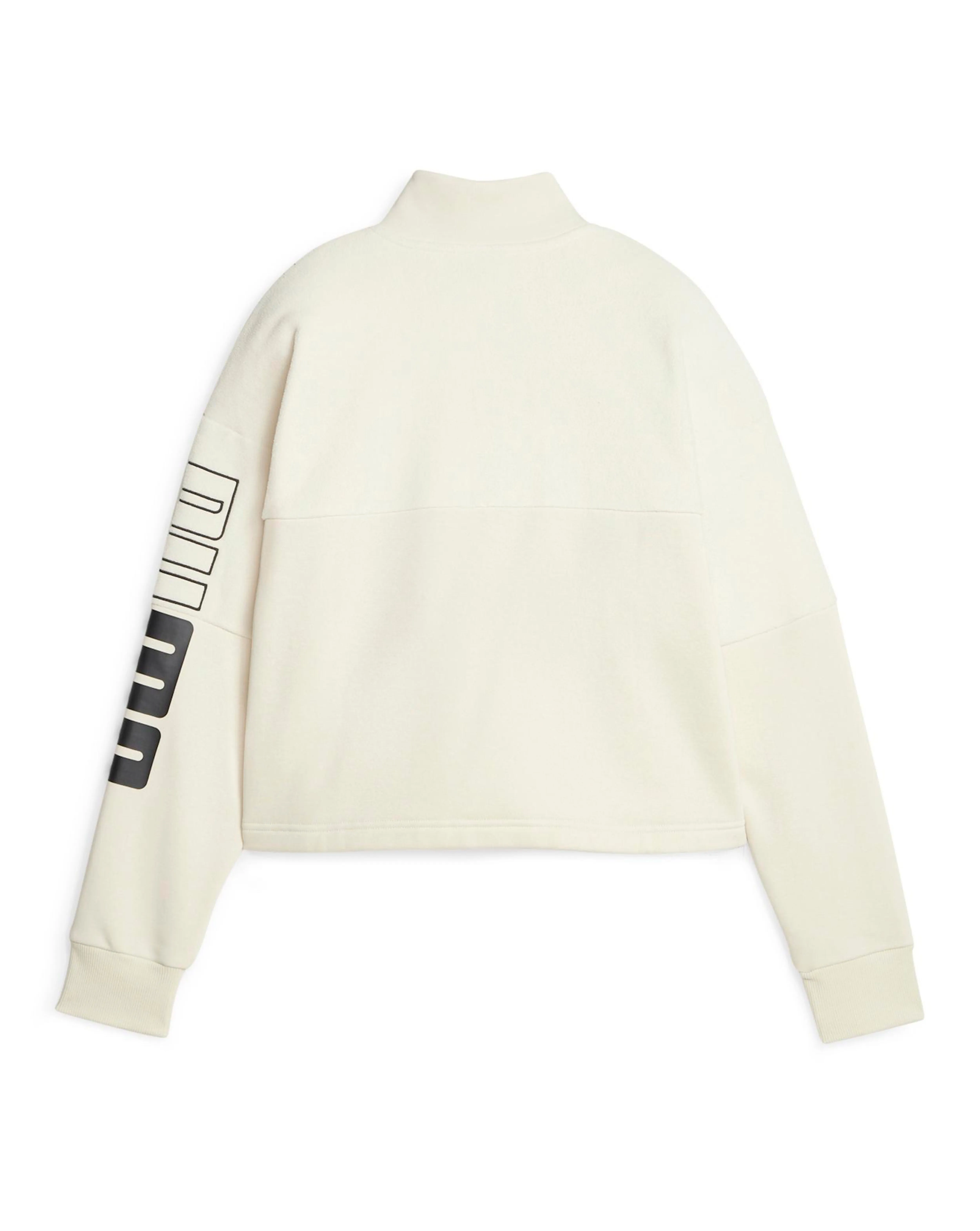 PUMA Colourblock High Neck Crew Sweatshirt | Simply Be