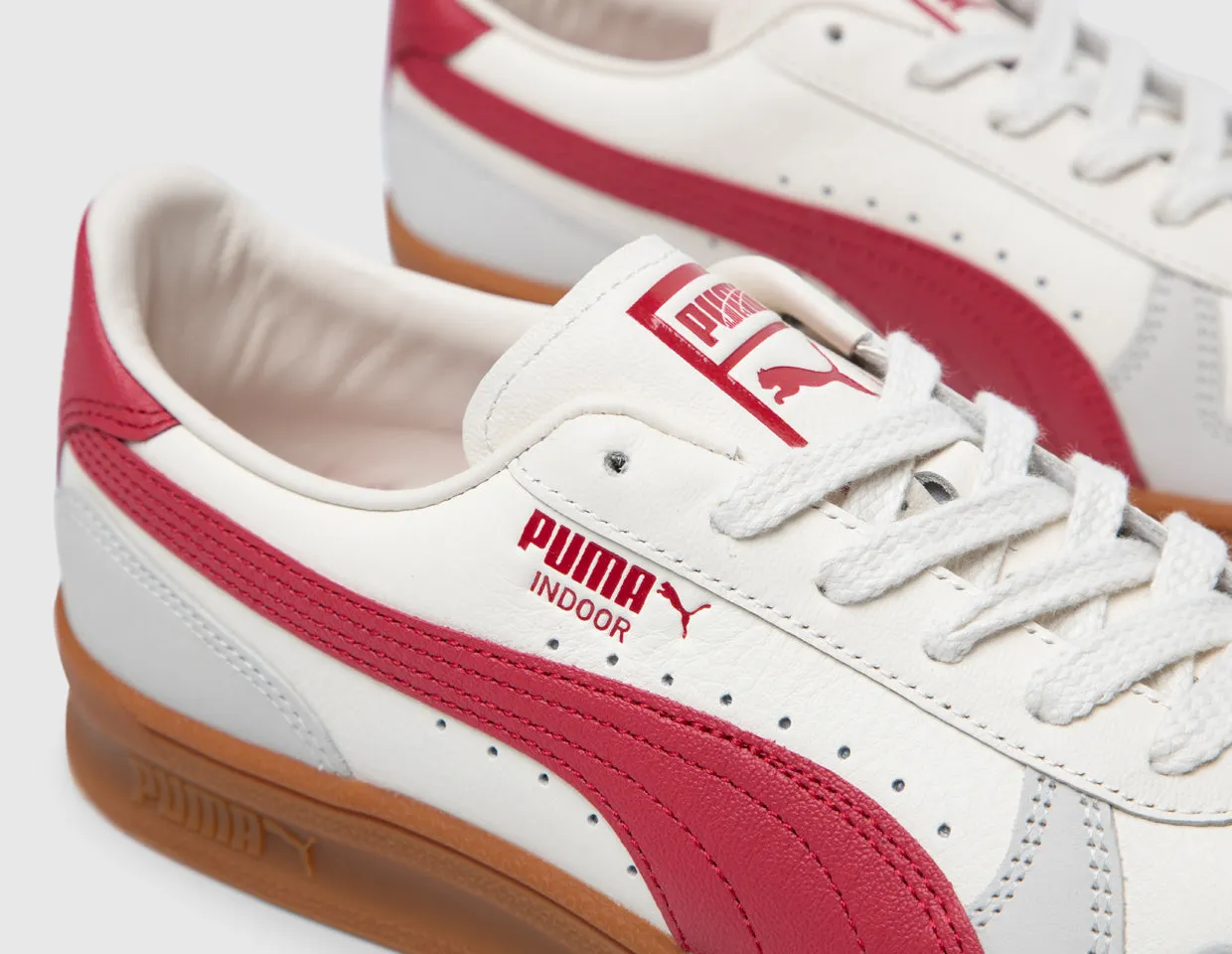 Puma Indoor OG Frosted Ivory / Club Red