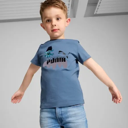 PUMA x TROLLS Tee - Boys 4-8 years | Blue Horizon | PUMA Shop All Puma | PUMA 