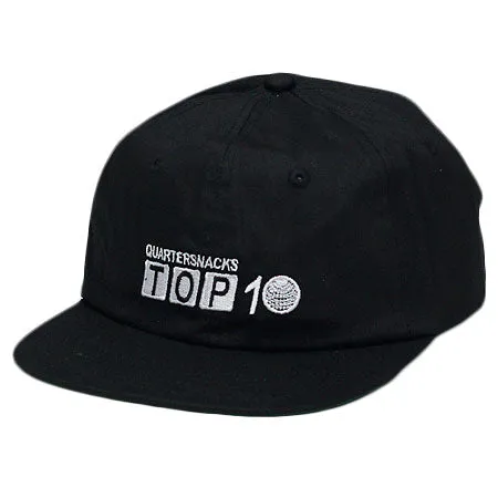 Quartersnacks Top 10 Strapback Hat