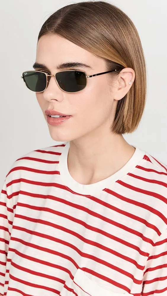 Ray-Ban   RB3732 Rectangular Sunglasses 