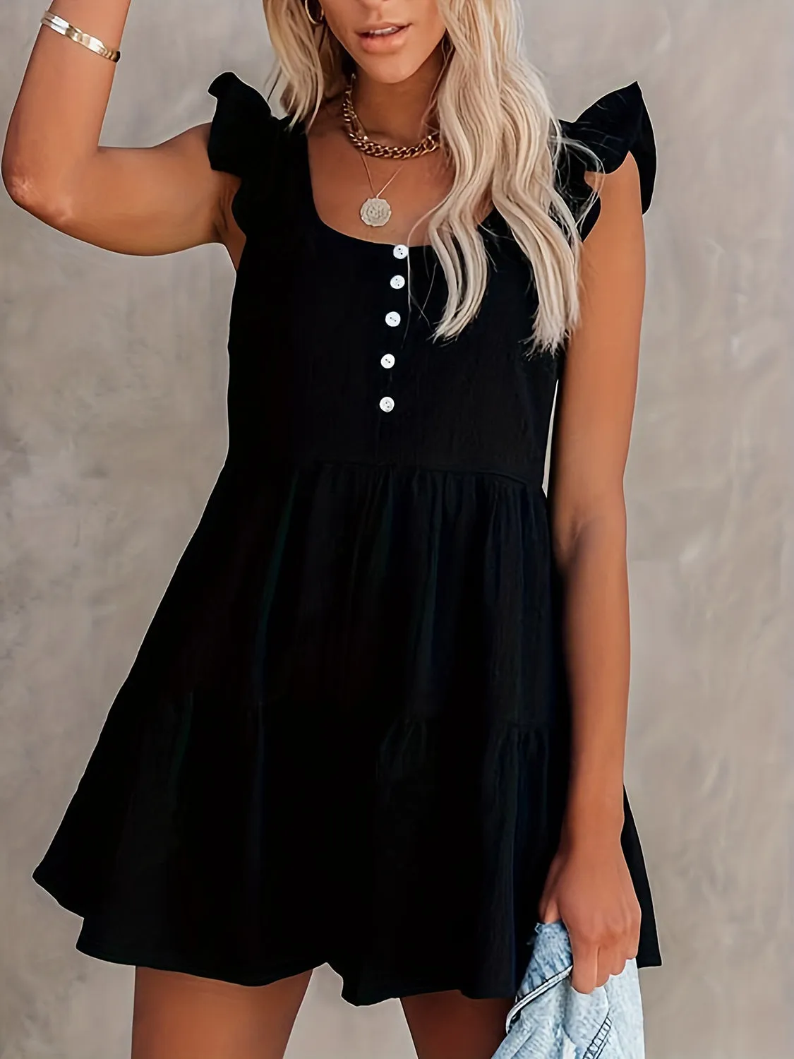 Reagan Ruffled Romper