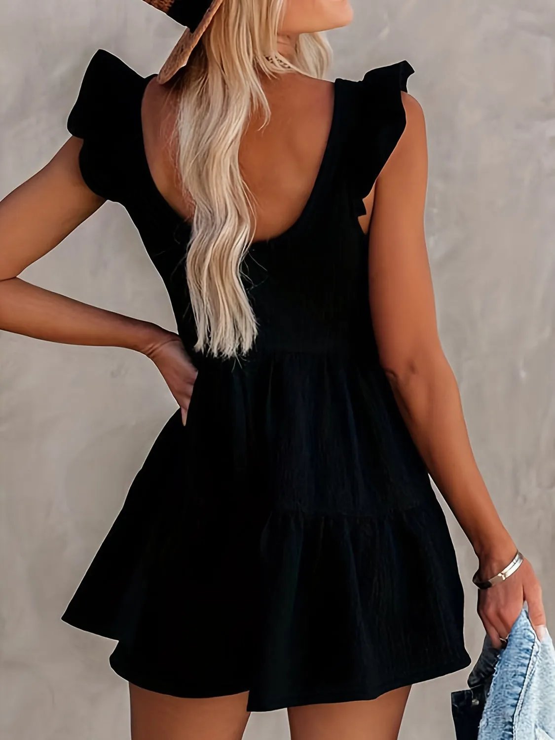 Reagan Ruffled Romper