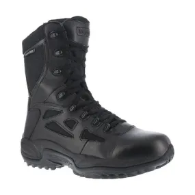 Reebok Men' Stealth Tactical 8 Side Zipper Boot RB8877