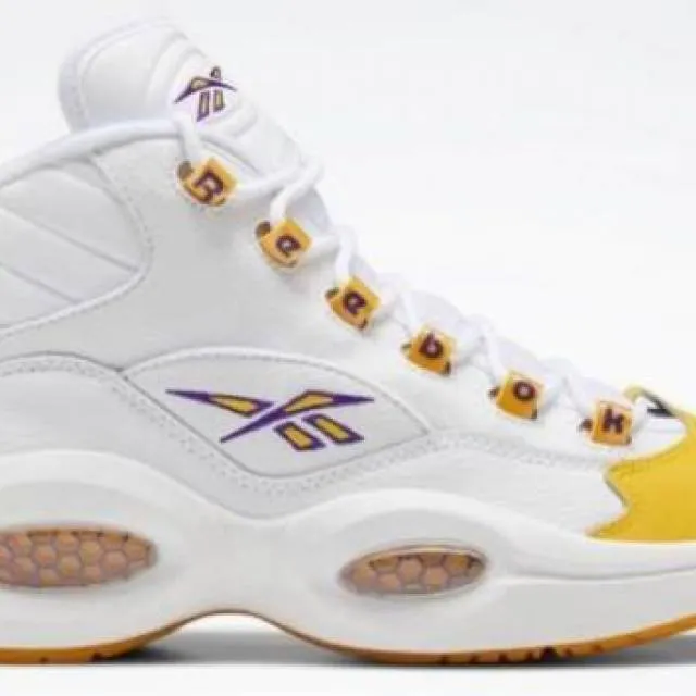 Reebok question mid yellow toe fx4278