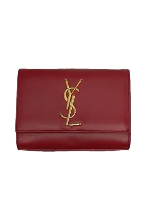 ----Saint Laurent   ----Cassandre Shoulder Bag - Red ---