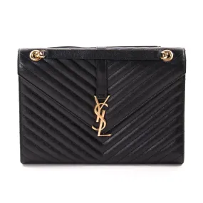 Saint Laurent Monogram Large Quilted Shoulder Bag