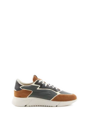 Saison 1865  Bi-material sneakers - Multicolour