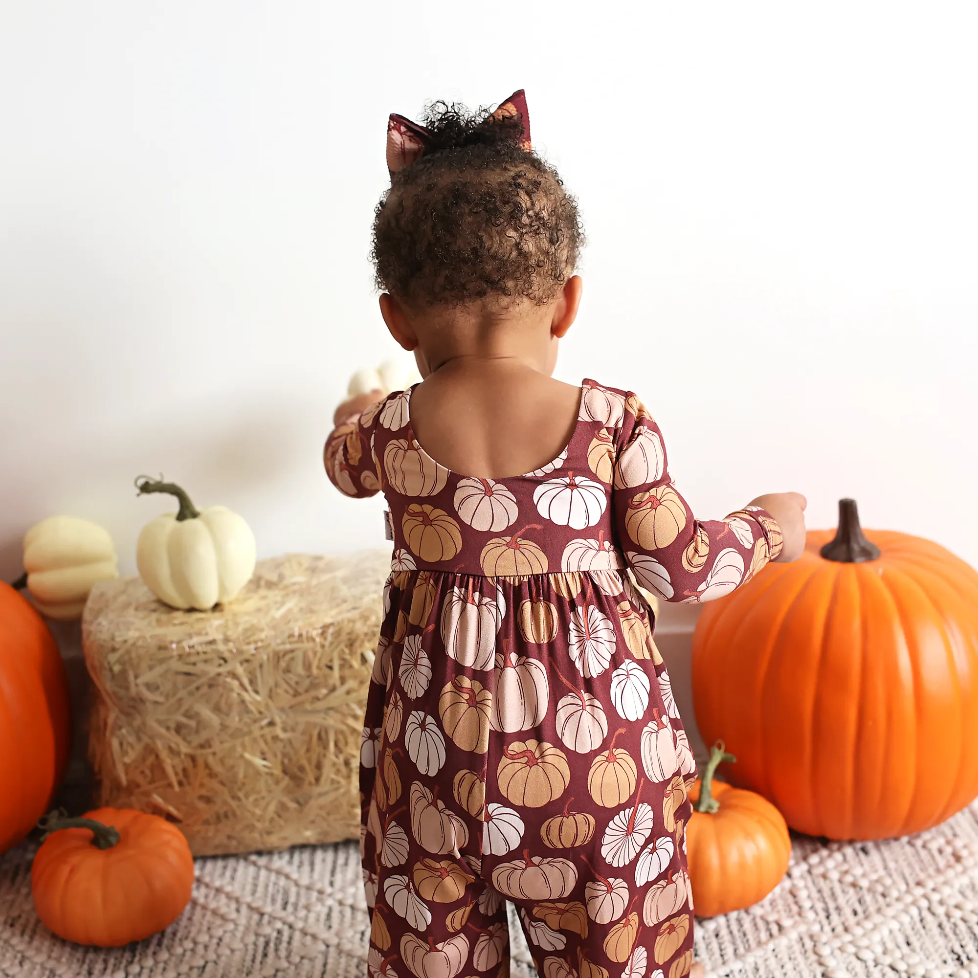 Salem Pumpkin ROMPER