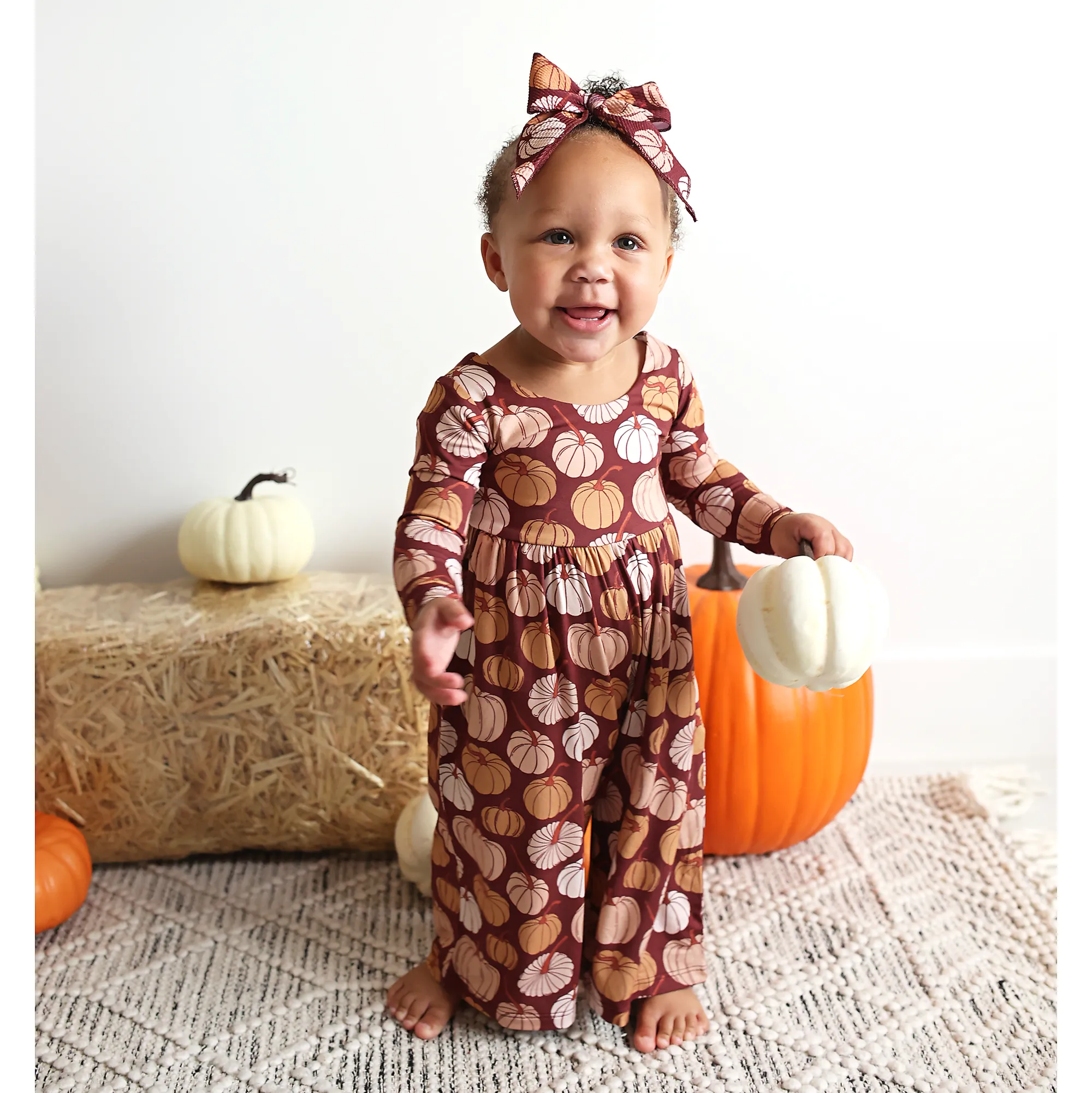 Salem Pumpkin ROMPER