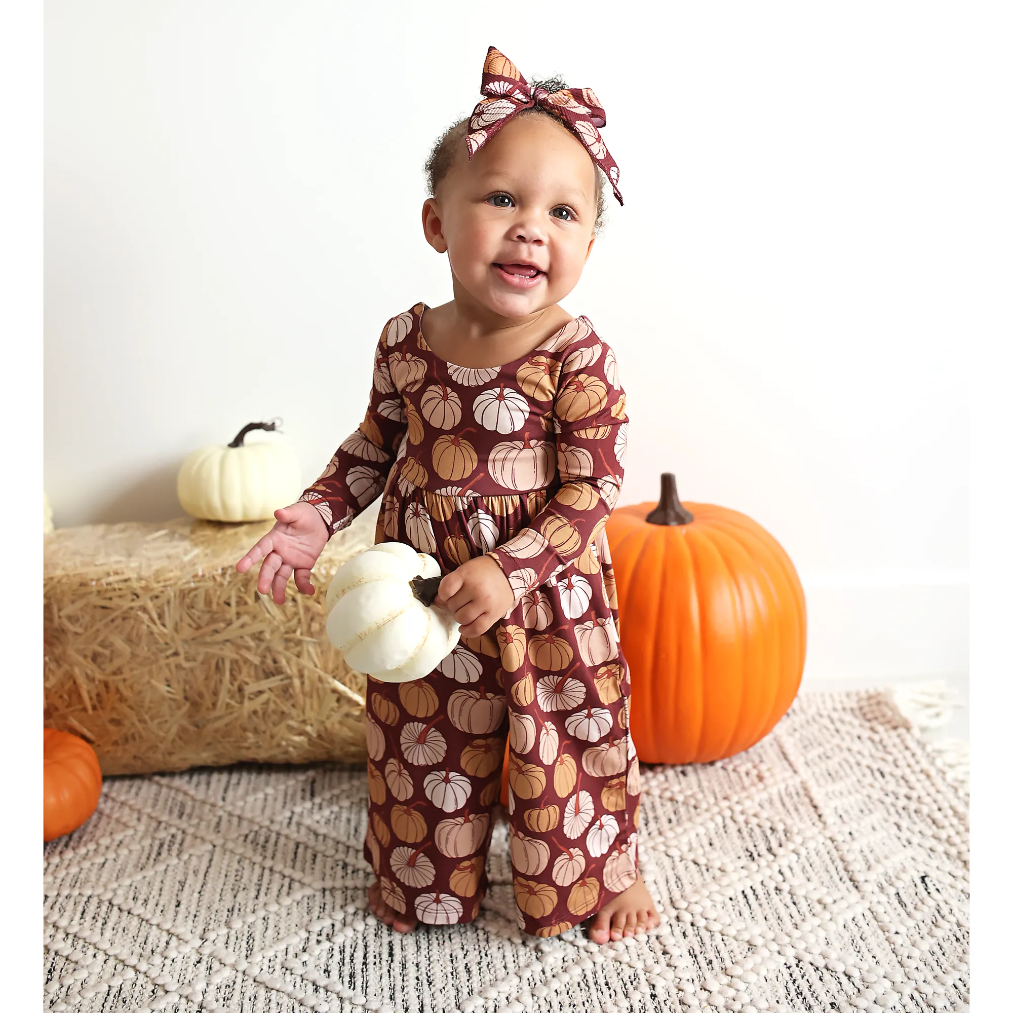 Salem Pumpkin ROMPER