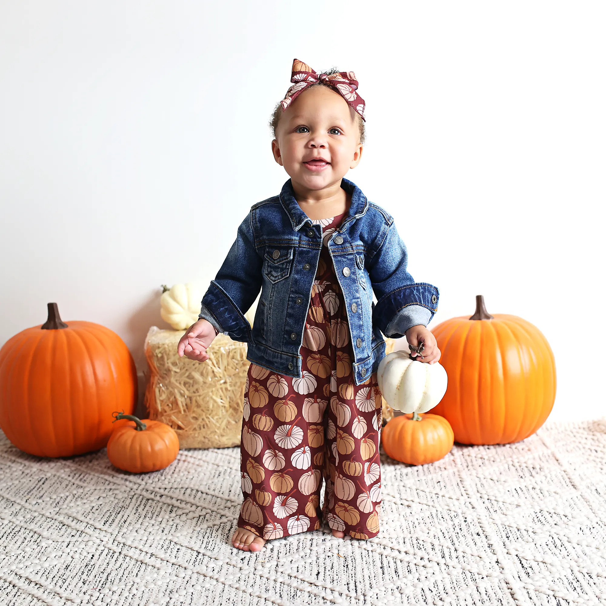 Salem Pumpkin ROMPER