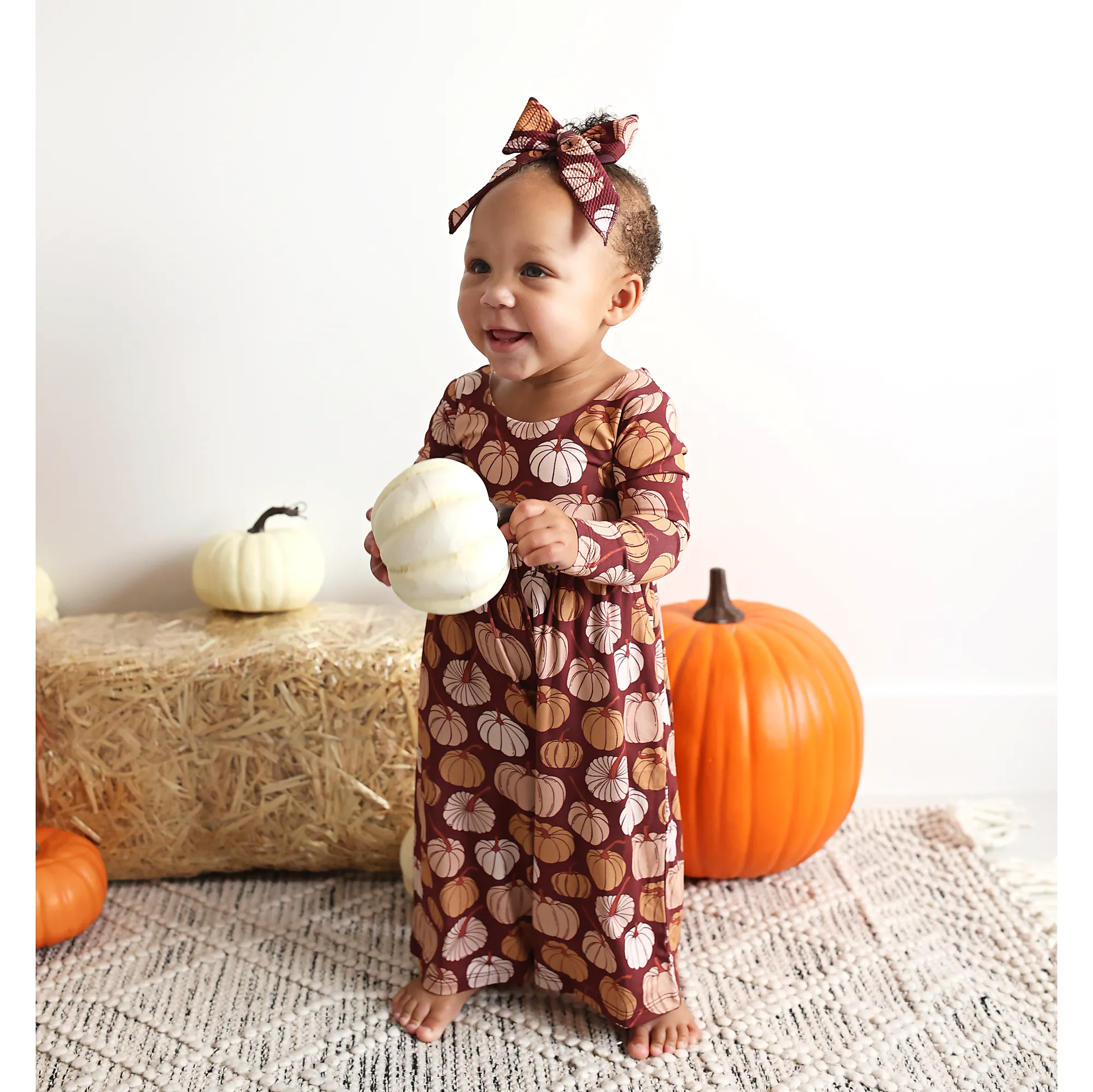 Salem Pumpkin ROMPER