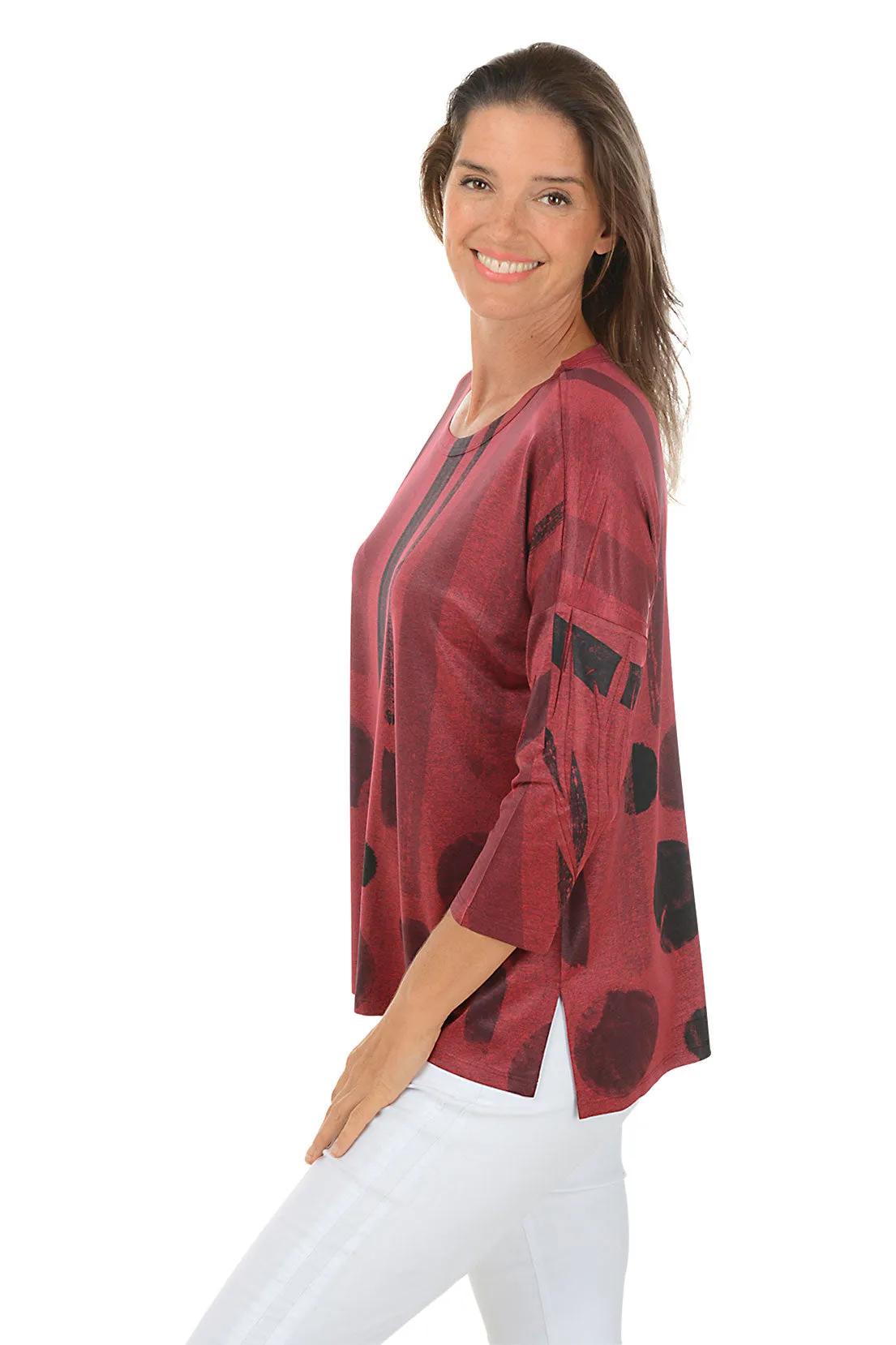 Sandra Stretch High-Low Tunic