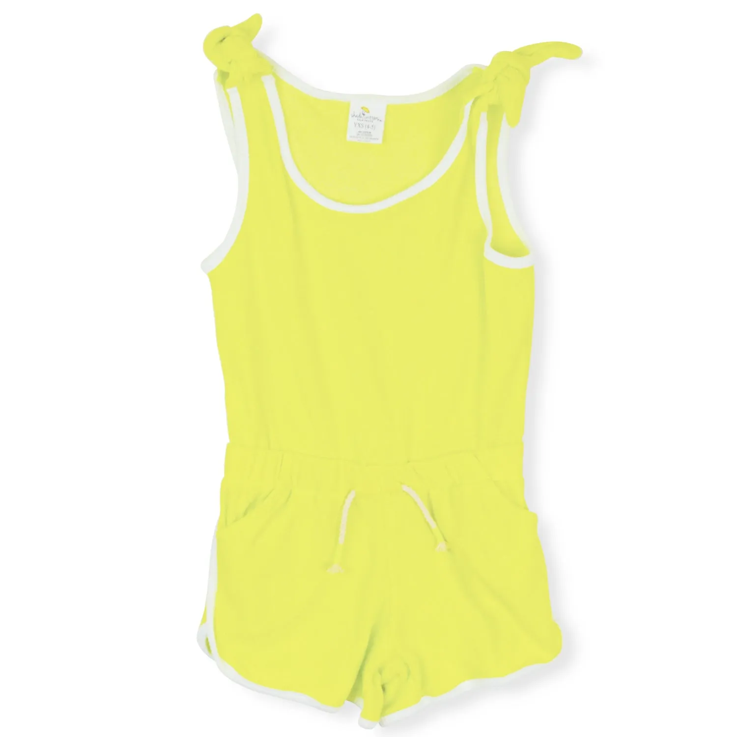 Shade Critters Terry Romper/Cover Up Citron