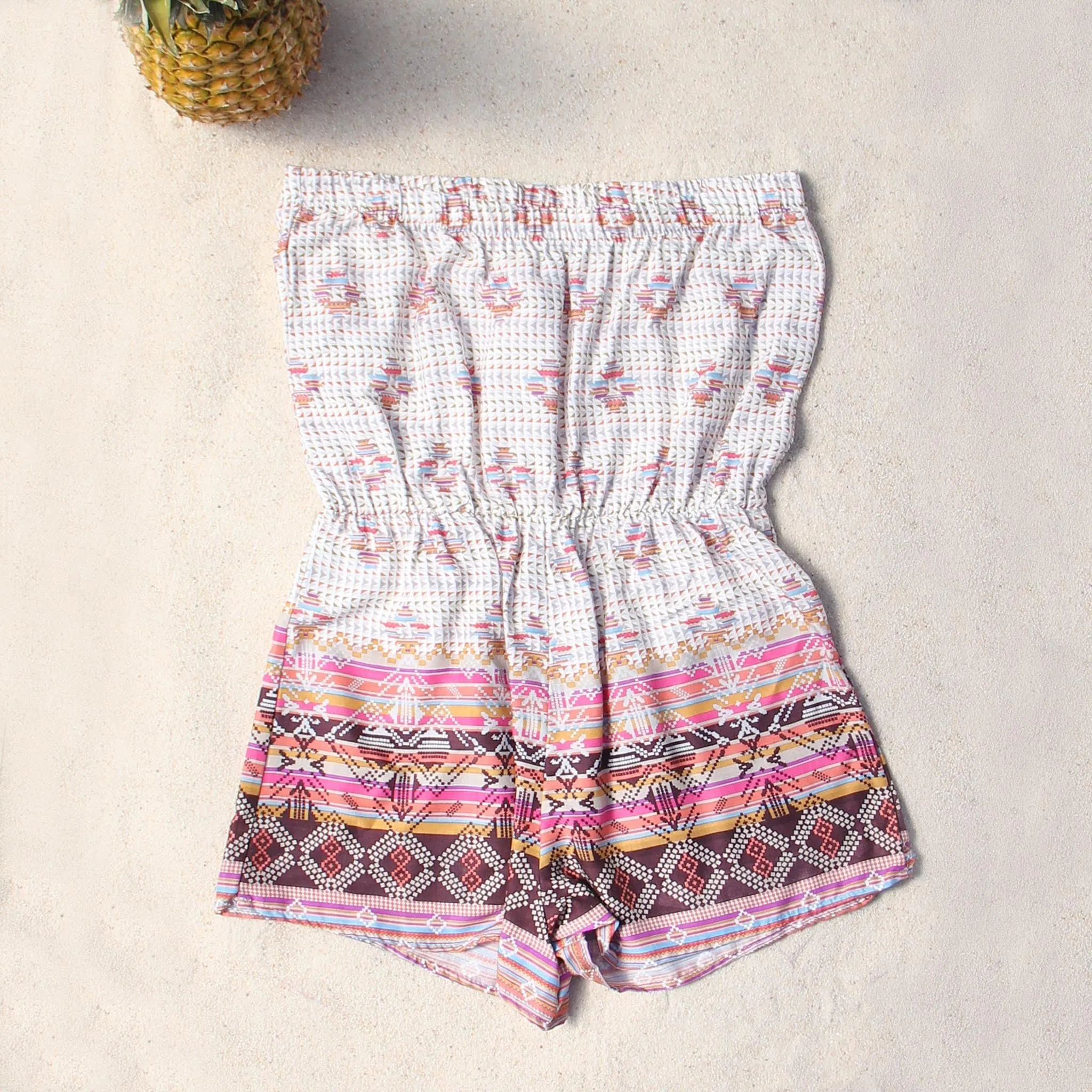 Shadow Palm Romper