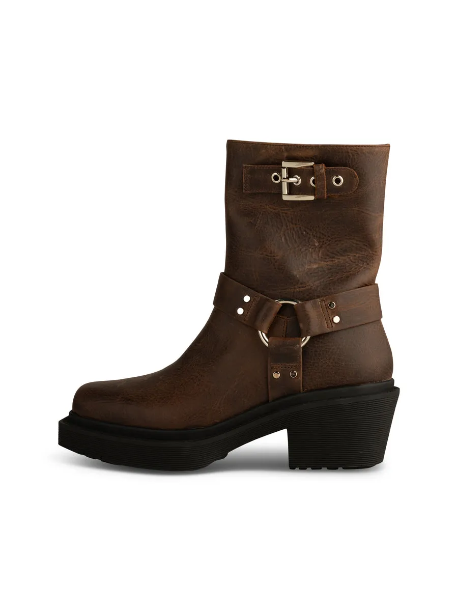 Shoe The Bear - Amina Biker Boot - Brown