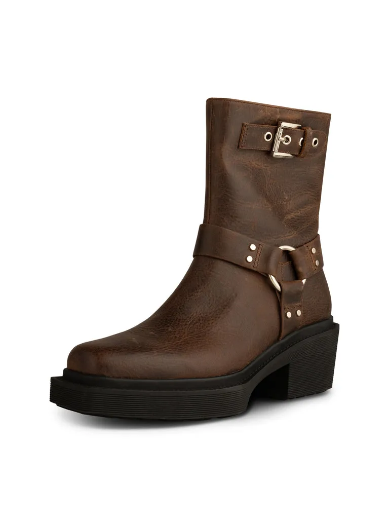 Shoe The Bear - Amina Biker Boot - Brown