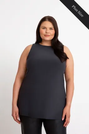 Sleeveless Nu Ideal Tunic Plus | Graphite