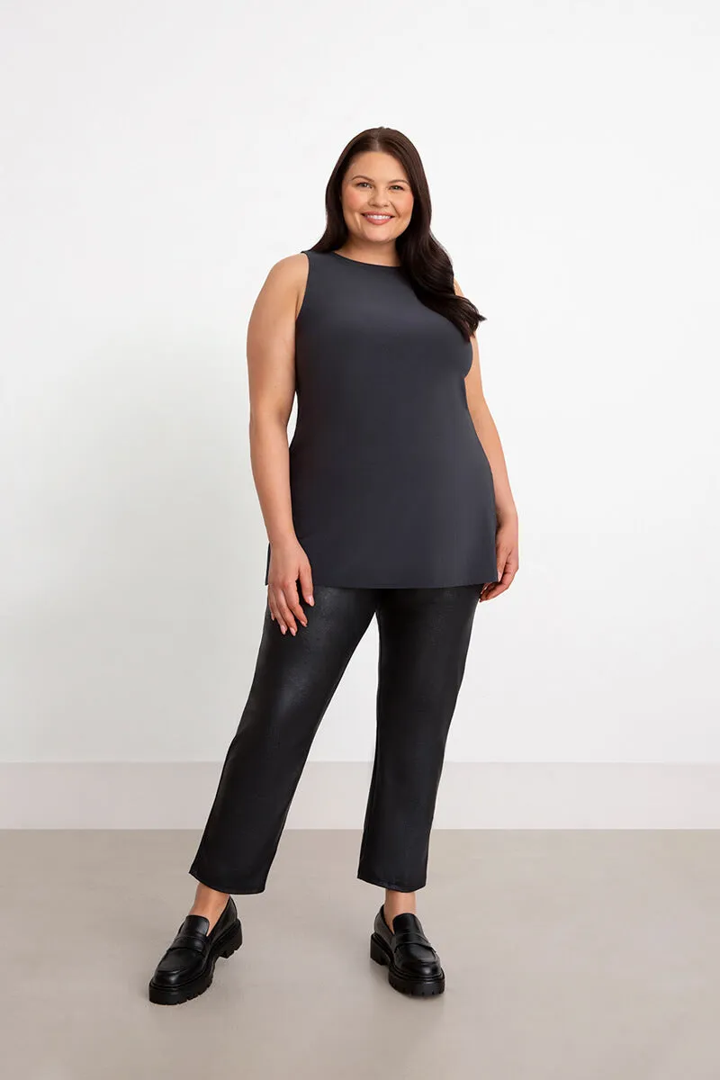 Sleeveless Nu Ideal Tunic Plus | Graphite