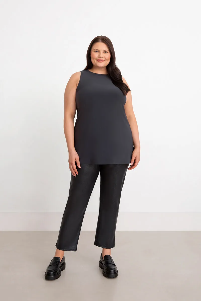 Sleeveless Nu Ideal Tunic Plus | Graphite