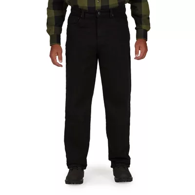 Smith's Workwear Mid-Rise Buffalo Fleece-Lined 5-Pocket Jeans