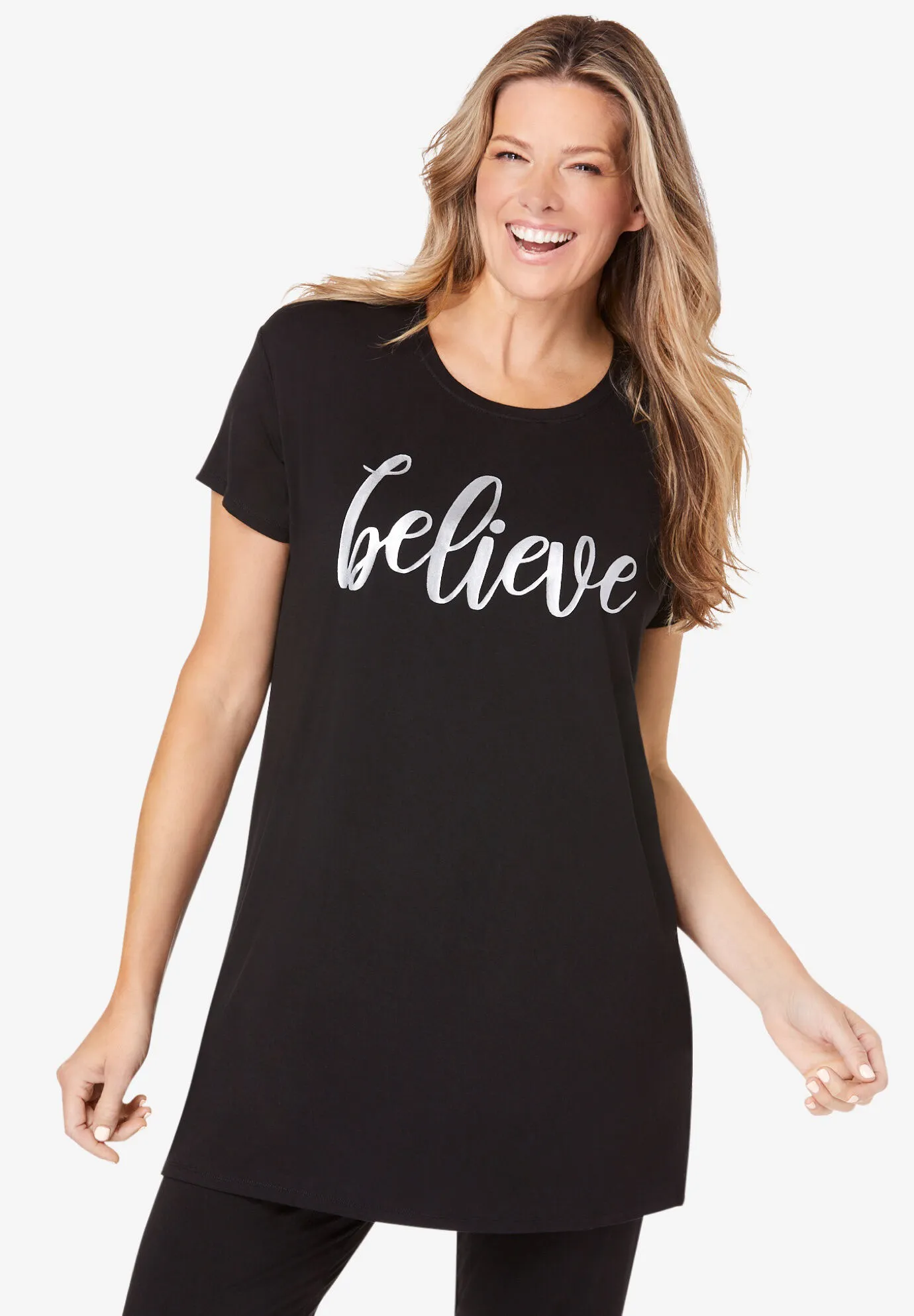 Soft PJ Tunic Tee