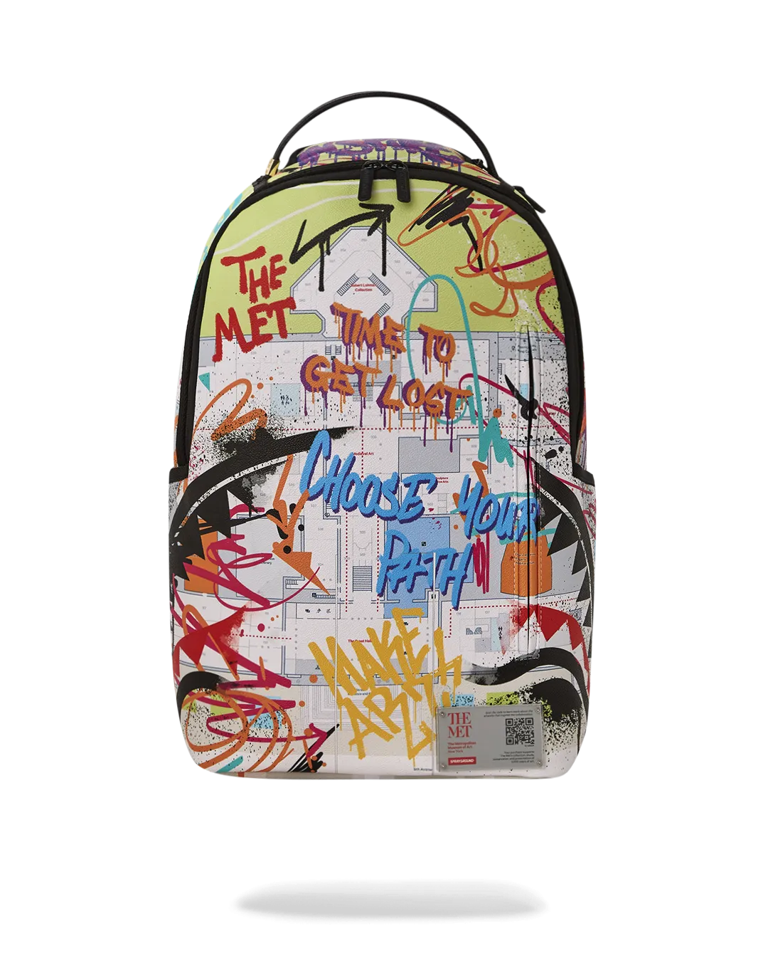 Sprayground - The Met Map Choose Your Path Backpack