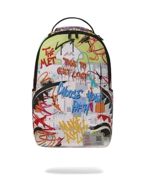 Sprayground - The Met Map Choose Your Path Backpack