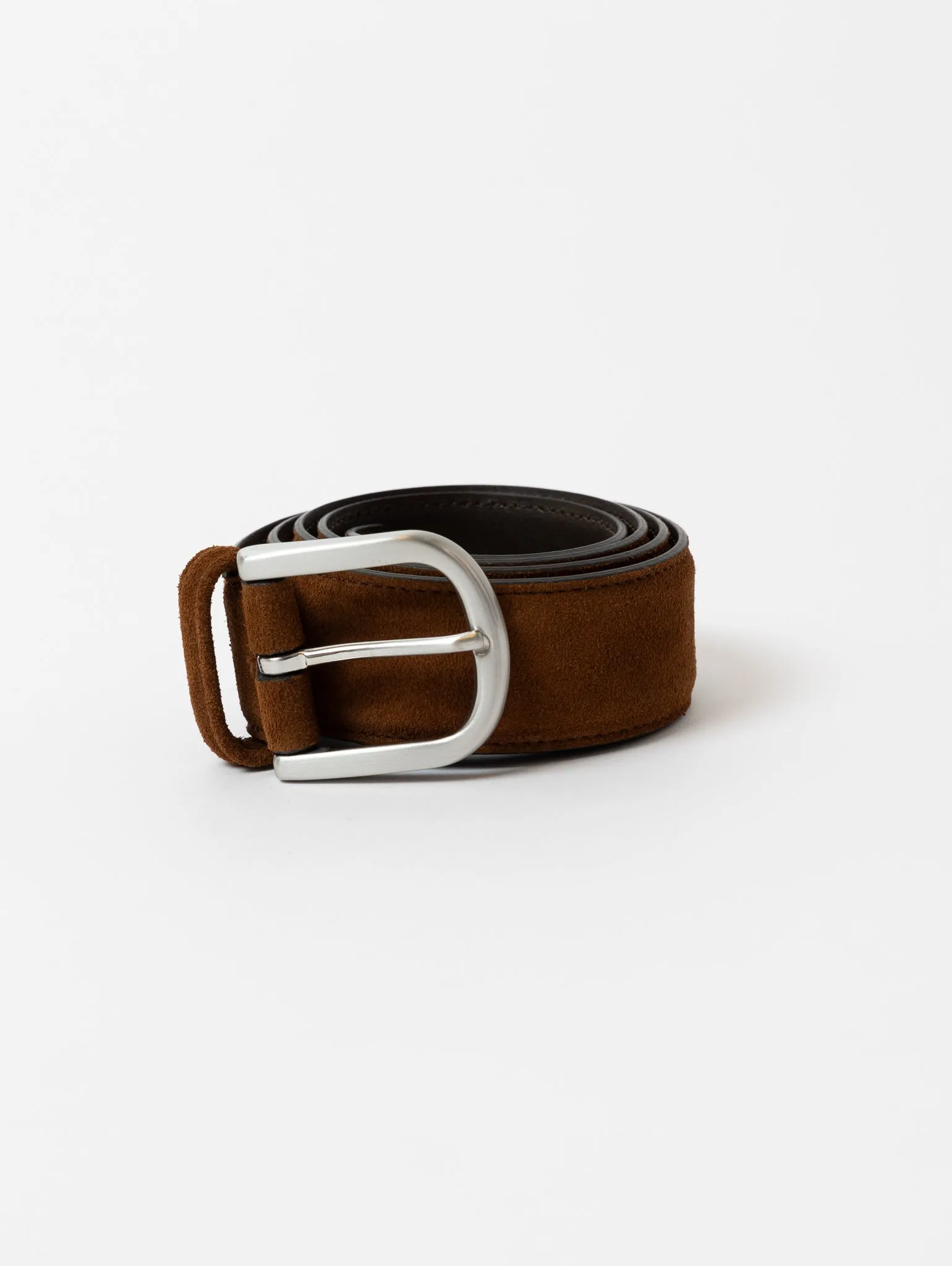 Suede Belt - Luggage