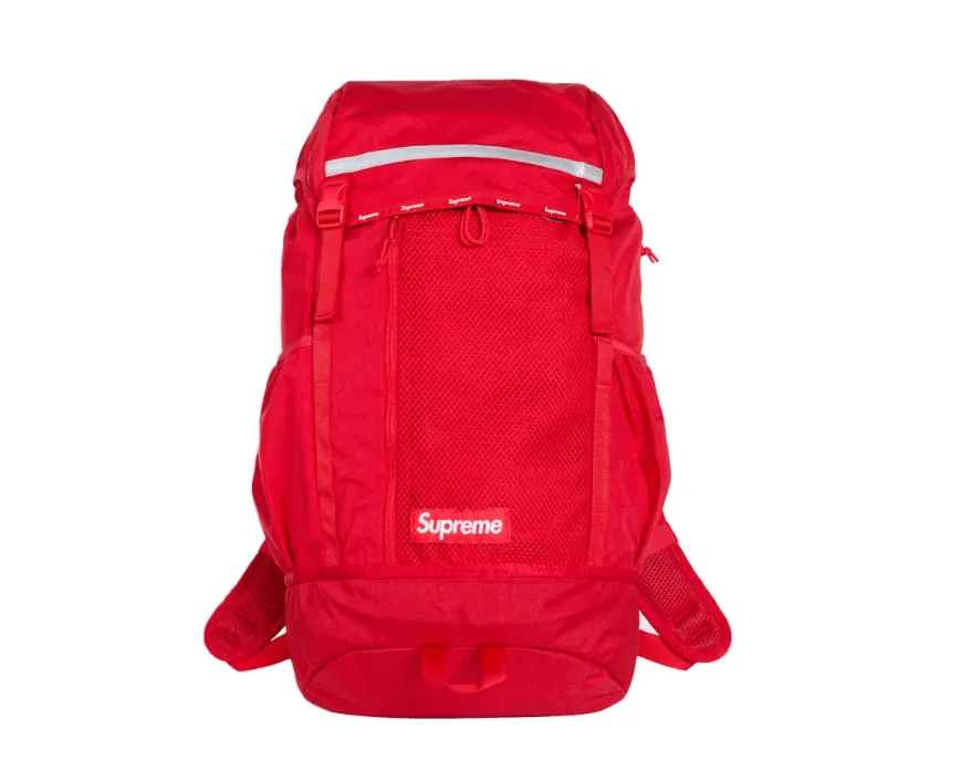 Supreme Logo Backpack (FW24) Red