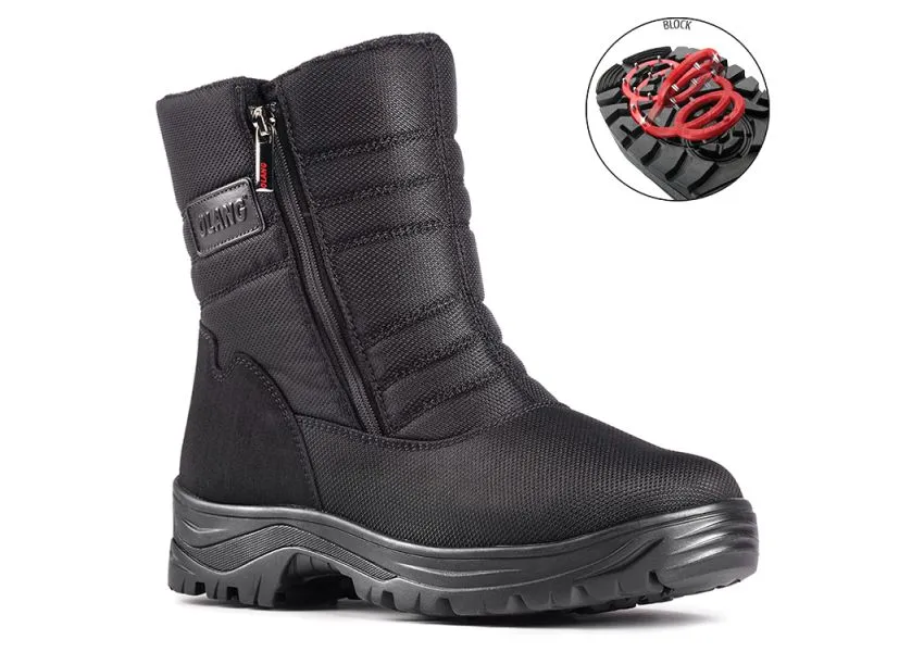 Tatra Zipper Black Winter Boot