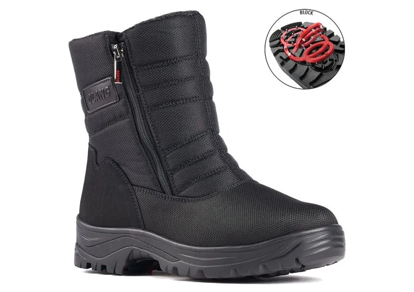 Tatra Zipper Black Winter Boot