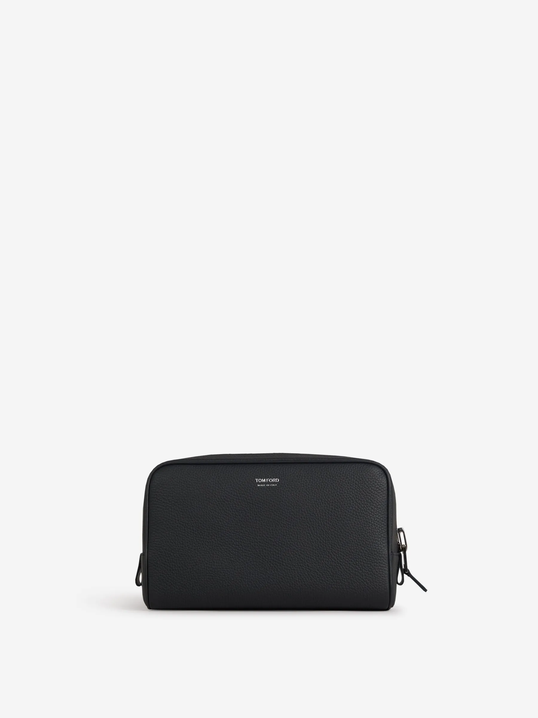 Tom Ford Logo Leather Toiletry Bag 