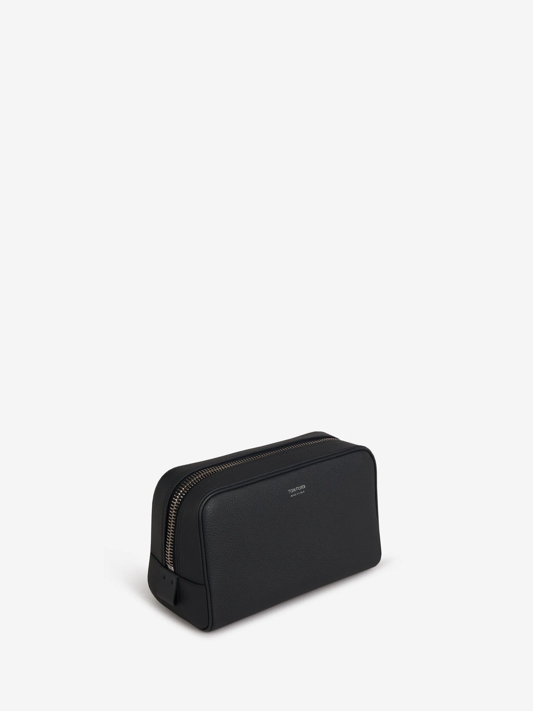 Tom Ford Logo Leather Toiletry Bag 