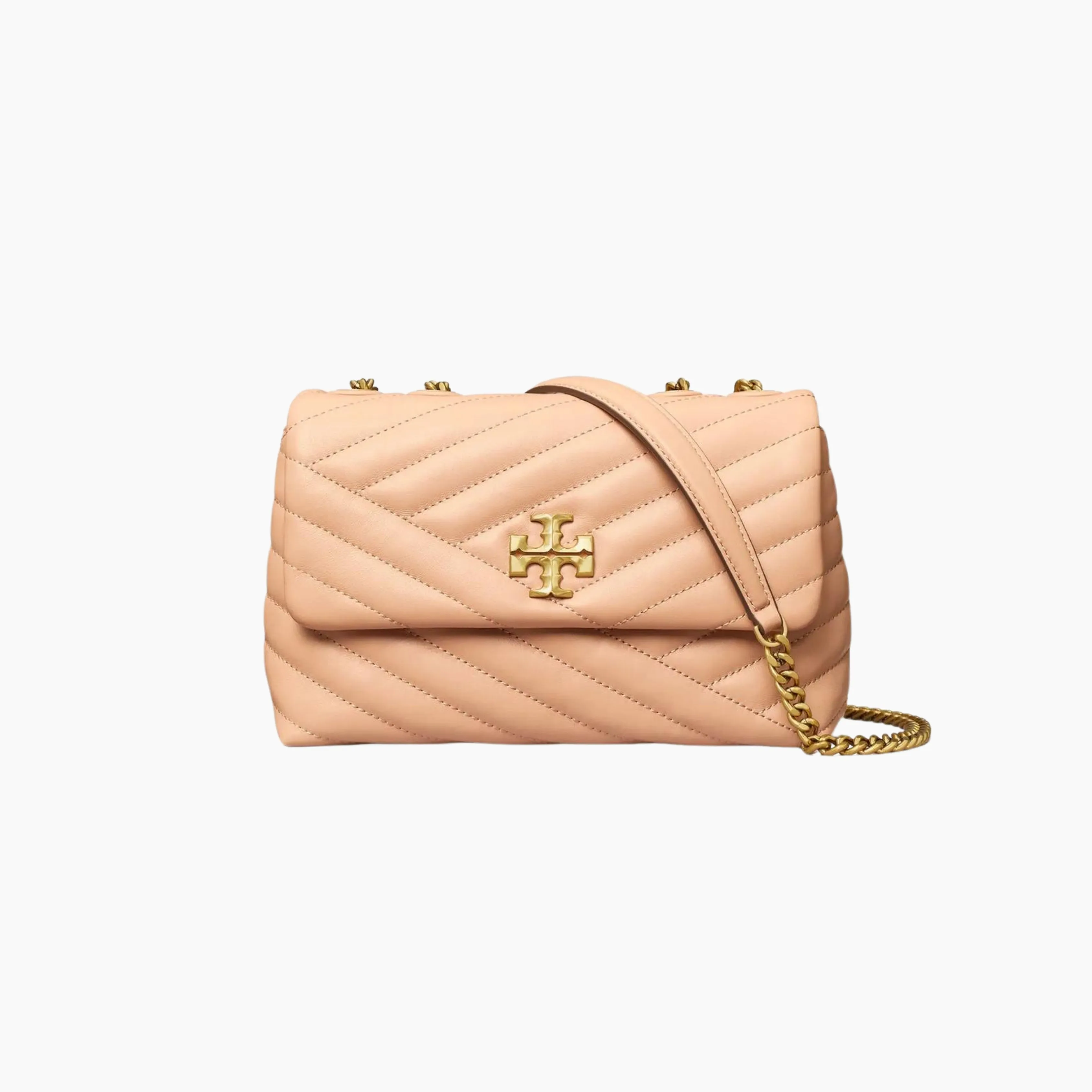 ToryBurch Kira Chevron Convertible Shoulder Bag Small