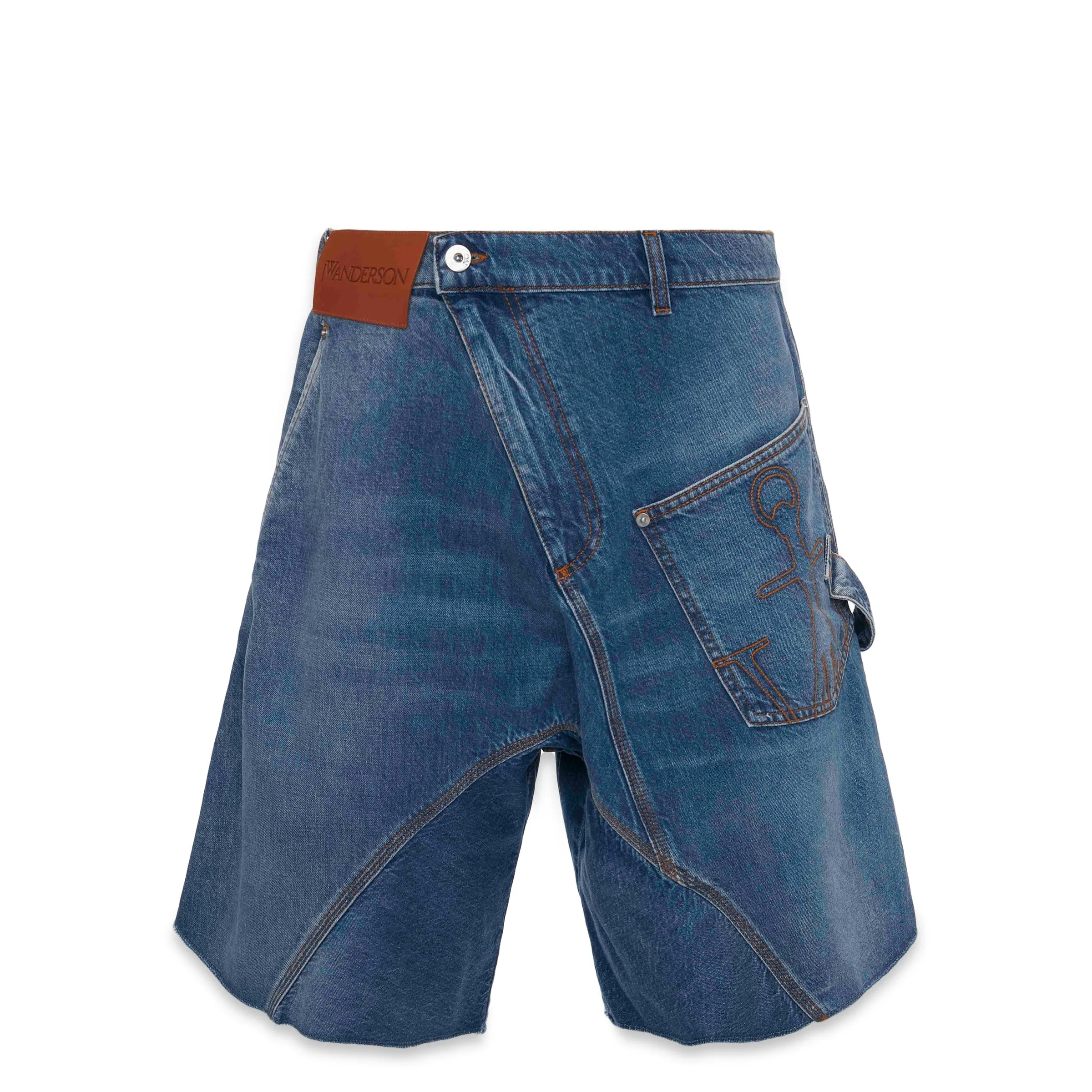 TWISTED WORKWEAR SHORTS LIGHT BLUE DENIM | Bodega