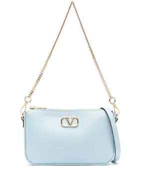 Valentino Garavani mini VLogo cross body bag - Blue