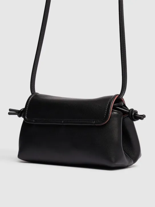 Valentino Garavani   Mini Vlogo leather shoulder bag 