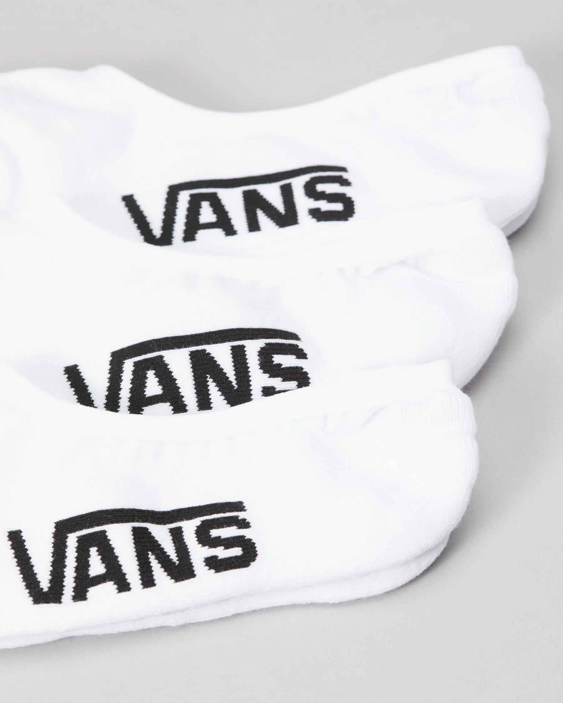 Vans Classic No Show Socks 3 Pack