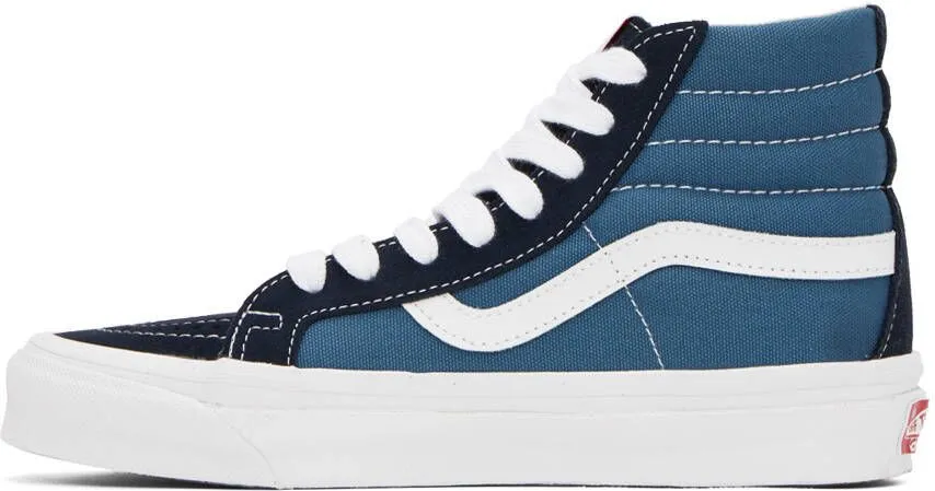 Vans Navy OG Sk8-Hi LX Sneakers