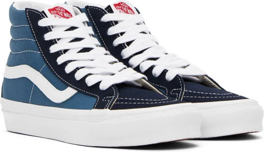 Vans Navy OG Sk8-Hi LX Sneakers