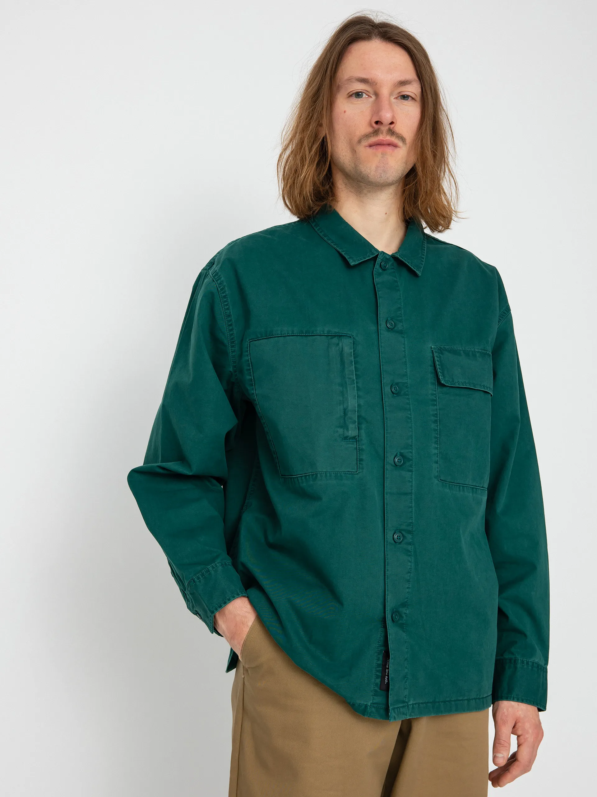 Vans Salt Wash Shirt (botanical garden)