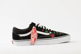 VANS SK8-LOW Original Custom 'Roses' Edition