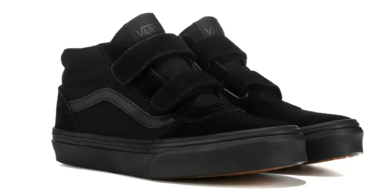 Vans Ward Mid Velcro - Kids Skate Shoe