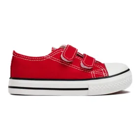 Vico children's sneakers with velcro closure red