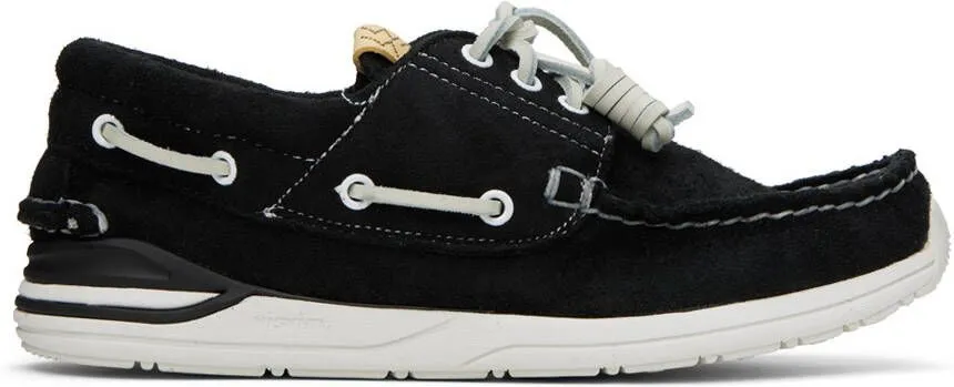 Visvim Black Hockney Folk Sneakers