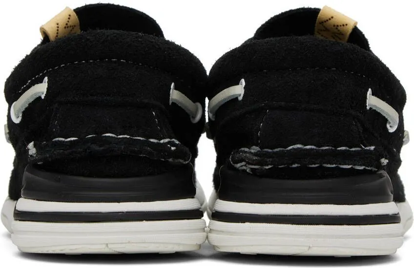 Visvim Black Hockney Folk Sneakers