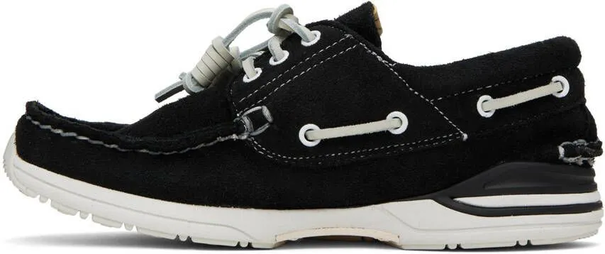 Visvim Black Hockney Folk Sneakers